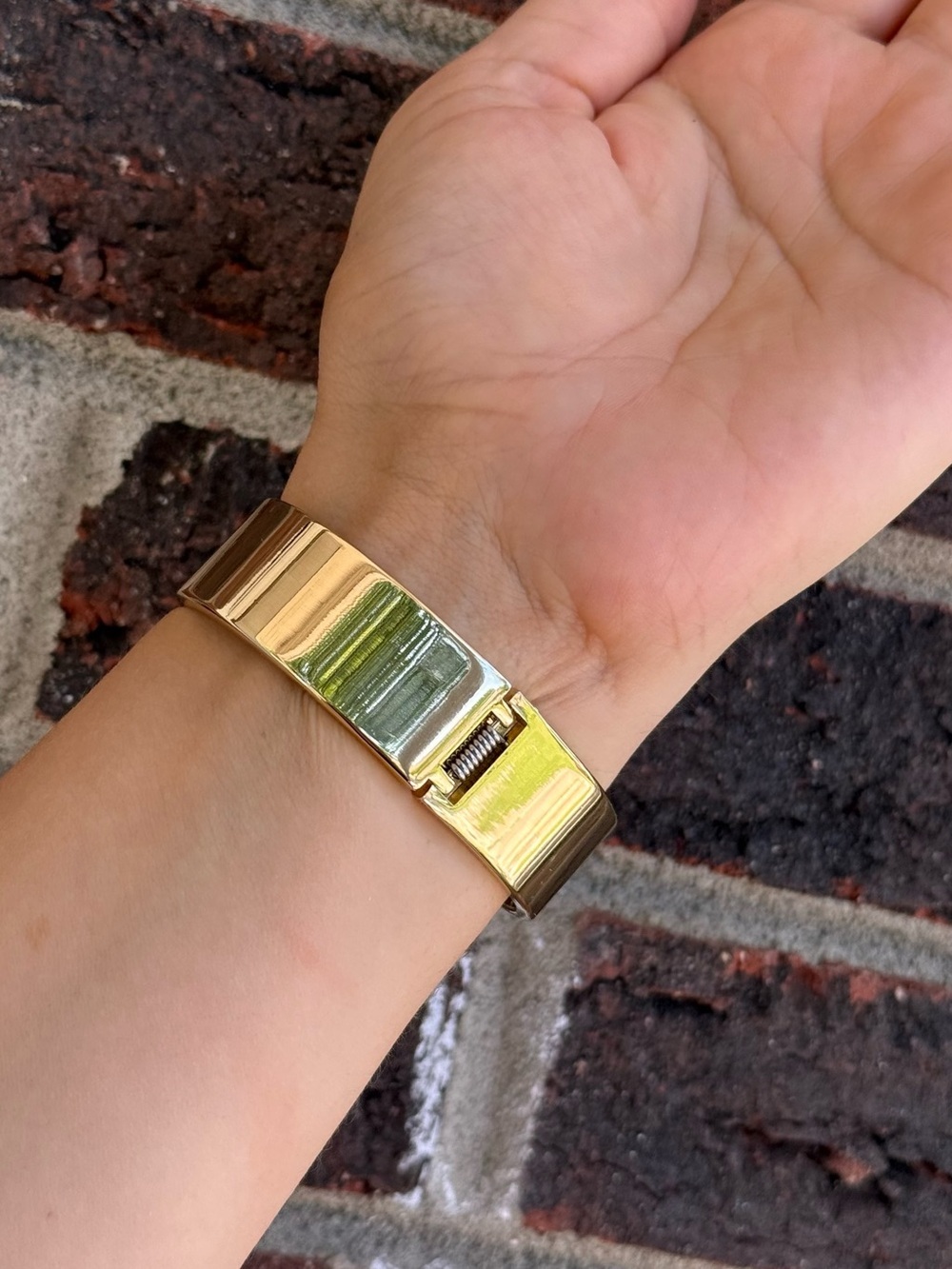 Classic Vintage Cuff Watch - Square Face - Picture 8 of 10